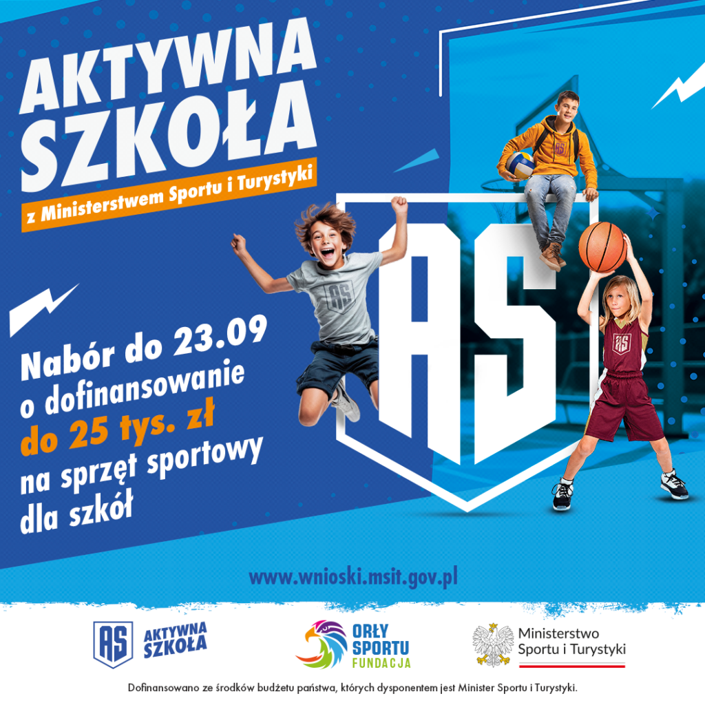 Trwa nabór wniosków na sprzęt sportowy dla szkół