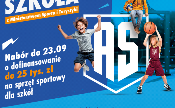 Trwa nabór wniosków na sprzęt sportowy dla szkół